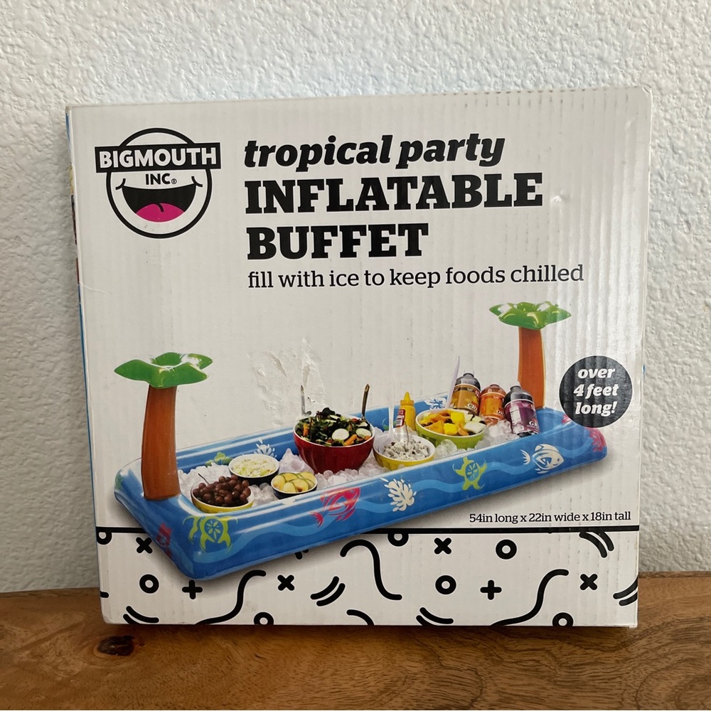 Big Mouth Tropical Party Inflatable